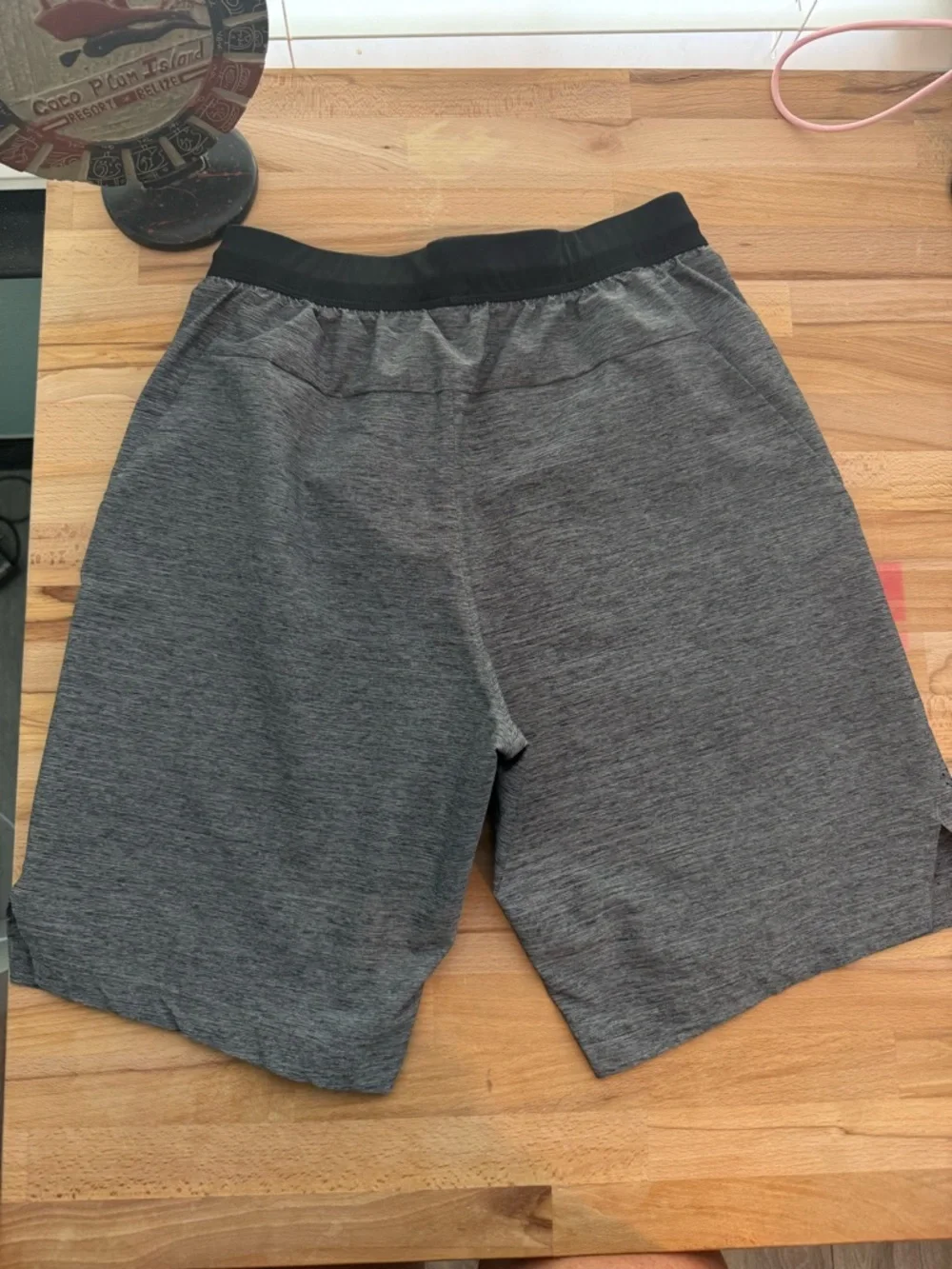 Adidas Men’s Gray Heather Performance Training Shorts Size Small